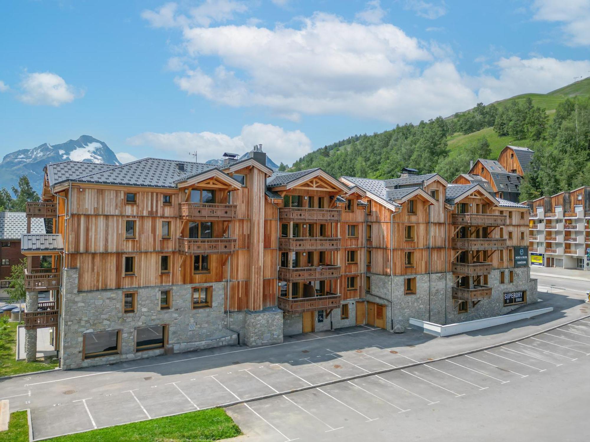 Aparthotel Terresens - Neige Et Soleil Les Deux Alpes Esterno foto